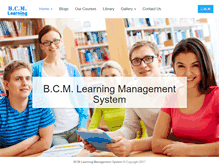 Tablet Screenshot of bcmlms.com